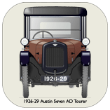 Austin Seven AD Tourer 1926-28 Coaster 1